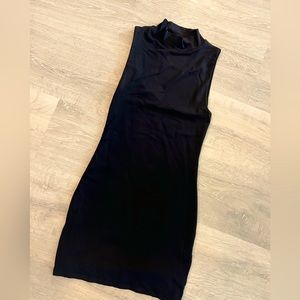 Black Babaton turtleneck dress, worn once, in perfect condition!